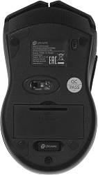 Мышь Оклик 495MW черный/золотистый оптическая 1600dpi беспров. USB для ноутбука 6but (998168)