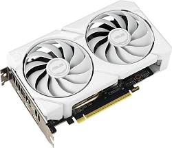 Видеокарта Asus PCI-E 5.0 DUAL-RX9060XT-16G-WHITE AMD Radeon RX 9060XT 16Gb 128bit GDDR6 2550/20000 HDMIx1 DPx2 HDCP Ret