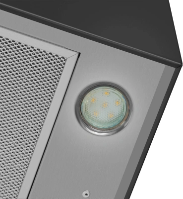 Вытяжка каминная Maunfeld Bath 402 черный управление: кнопочное (1 мотор)