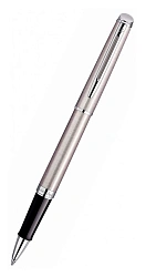 Ручка роллер Waterman Hemisphere (S0920450) Steel CT F черн. черн. подар.кор.