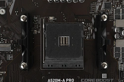 Материнская плата MSI A520M-A PRO Soc-AM4 AMD A520 2xDDR4 mATX AC`97 8ch(7.1) GbLAN RAID+DVI+HDMI