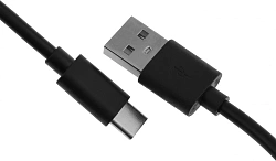 Кабель KingPrice KP-USBAC-2A-2M USB (m)-USB Type-C (m) 2м черный