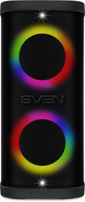 Колонка порт. Sven АС PS-950 черный 160W Mono BT/3.5Jack 8800mAh (SV-022396)