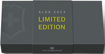 Нож перочинный Victorinox Classic SD Alox (0.6221.L23) 58мм 5функц. желтый подар.коробка