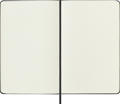 Блокнот Moleskine CLASSIC QP066 Large 130х210мм 240стр. пунктир твердая обложка черный