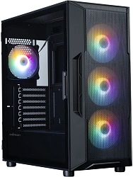 Корпус Zalman i3 Neo v2 черный без БП ATX 7x120mm 5x140mm 1xUSB3.0 audio bott PSU