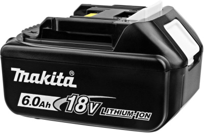 Батарея аккумуляторная Makita BL1860B LXT 18В 6Ач Li-Ion (632F69-8)