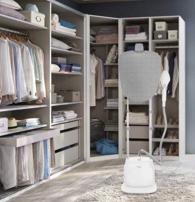 Отпариватель напольный Kitfort КТ-975 1580Вт белый