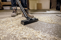 Строительный пылесос Karcher WD 5 P S V-25/5/22 1100Вт (уборка: сухая/сбор воды/выдув) желтый