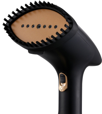 Отпариватель ручной Hyundai H-HS01820 1800Вт черный/золотистый