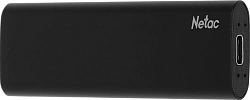 Накопитель SSD Netac USB-C 128GB NT01ZSLIM-128G-32BK Z Slim черный