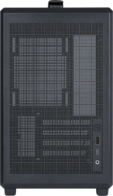 Корпус Accord ACC-H1851 черный без БП ATX 4x120mm 1xUSB3.0 1xUSB3.1 audio