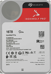 Жесткий диск Seagate SATA-III 16Tb ST16000NT001 NAS Ironwolf Pro 512E (7200rpm) 256Mb 3.5"