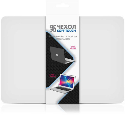 Накладка для ноутбука 15.4" DF MacCase-04 серебристый твердый пластик (DF MACCASE-04 (SILVER))