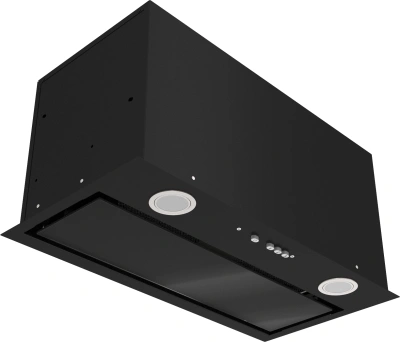 Вытяжка встраиваемая Elikor Cube 60П-1000 черный управление: кнопочное (1 мотор)