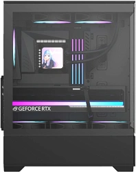 Корпус Formula Crystal Z1 V2 черный без БП ATX 1xUSB2.0 1xUSB3.0 1xUSB3.1 audio bott PSU