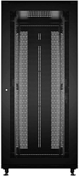 Шкаф коммутационный Cabeus (ND-05C-42U80/80-BK) напольный 42U 800x800мм пер.дв.перфор. задн.дв.перфор. 800кг черный 700мм 2055мм IP20 сталь