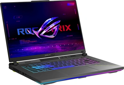 Ноутбук Asus ROG Strix G16 G614FR-S5054 Ryzen 9 9955HX 32Gb SSD1Tb NVIDIA GeForce RTX5070Ti 12Gb 16" IPS 2.5K (2560x1600) без ОС grey WiFi BT Cam (90NR0NK8-M002E0)