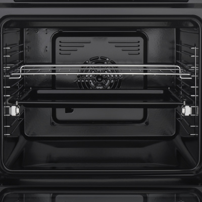 Духовой шкаф Электрический Maunfeld AEOH.749B черный/нержавеющая сталь