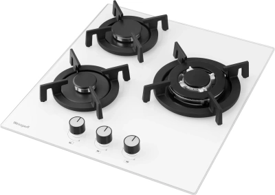 Газовая варочная поверхность Weissgauff HG 430 WGV белый