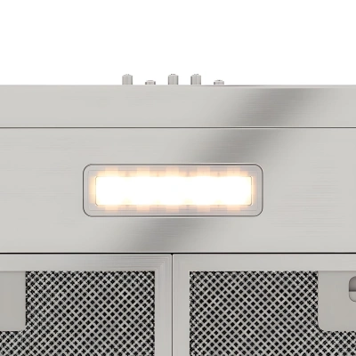 Вытяжка встраиваемая Elikor ECO XS 60 нержавеющая сталь управление: кнопочное (1 мотор)