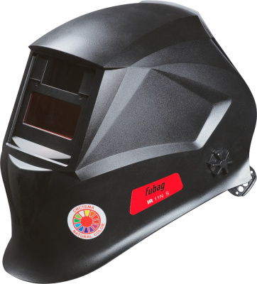 Маска сварщика Fubag IR 11N S филь.:хамел. см.экр.95x36мм черный (38071)