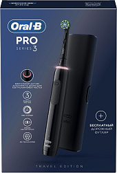 Зубная щетка электрическая Oral-B Pro 3/D505.513.3X BK черный