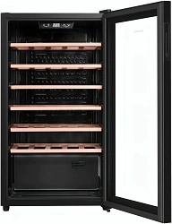 Винный шкаф Maunfeld MFWC-85S34 1-нокамерн. черный