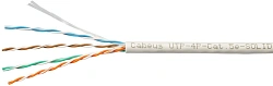Кабель информационный Cabeus UTP-4P-Cat.5e-SOLID-GY кат.5E U/UTP LSZH универсальный 305м серый