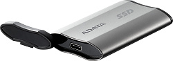 Накопитель SSD A-Data USB-C 4TB SD810-4000G-CSG SD810 1.8" серый