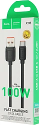 Кабель Hoco X115 51974 USB A (m)-USB-C 1.2м черный
