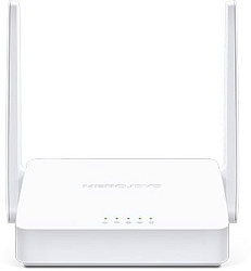 Роутер беспроводной Mercusys MW300D N300 10/100BASE-TX/ADSL белый