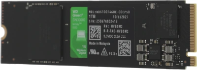 Накопитель SSD WD PCIe 4.0 x4 1TB WDS100T4G0E SN3000 Green M.2 2280