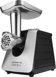 Мясорубка Polaris PMG 2546 2500Вт черный/серебристый