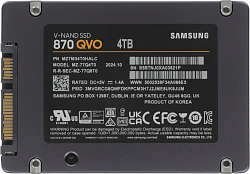Накопитель SSD Samsung SATA-III 4TB MZ-77Q4T0BW 870 QVO 2.5"