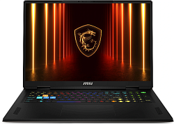 Ноутбук MSI Vector 18 HX AI A2XWHG-899XRU Ultra 9 285HX 64Gb SSD1Tb NVIDIA GeForce RTX5070Ti 12Gb 18" IPS QHD+ (2560x1600) FreeDOS grey space WiFi BT Cam (9S7-1824B4-899)