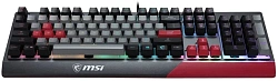 Клавиатура MSI GK30 INFRARED механическая черный/красный USB for gamer LED (S11-04RUF01-CLA)