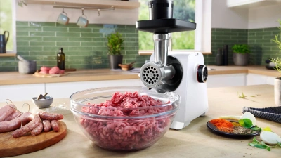 Мясорубка Bosch MFWS609W белый