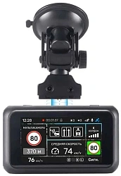 Видеорегистратор с радар-детектором Incar SDR-185 Manhattan GPS черный