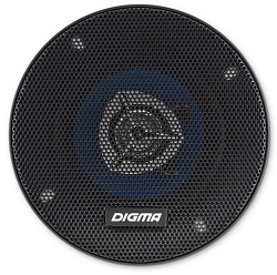 Колонки автомобильные Digma DCA-B402 160Вт 90дБ 4Ом 10см (4дюйм) (ком.:2кол.) коаксиальные двухполосные