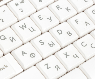 Клавиатура A4Tech Fstyler FK10 белый/серый USB (FK10 WHITE)