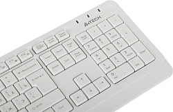 Клавиатура + мышь A4Tech Fstyler FG1012 клав:белый мышь:белый USB беспроводная Multimedia (FG1012 WHITE)