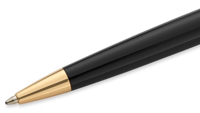 Ручка шариков. Waterman Hemisphere (CWS0920770) Matte Black GT M син. черн. подар.кор.