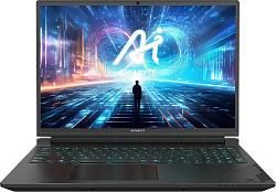 Ноутбук Gigabyte G6X Core i7 13650HX 16Gb SSD1Tb NVIDIA GeForce RTX4060 8Gb 16" IPS FHD+ (1920x1200) FreeDOS grey WiFi BT Cam (9KG-43KZ894SD)