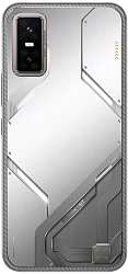 Смартфон Infinix X6876 GT 30 256Gb 8Gb белый моноблок 3G 4G 2Sim 6.78" 1224x2720 Android 15 64Mpix 802.11 a/b/g/n/ac/ax NFC GPS Protect FM