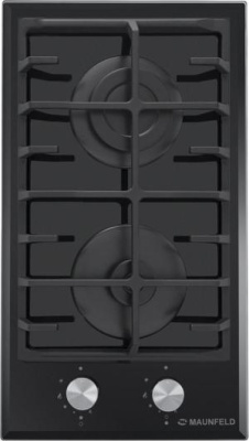 Газовая варочная поверхность Maunfeld EGHE.32.6CB/G черный