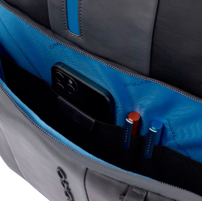Рюкзак мужской Piquadro Urban CA4532UB00/NGR черный/серый кожа
