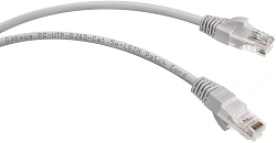 Патч-корд Cabeus PC-UTP-RJ45-CAT.5E-0.15M-LSZH U/UTP RJ-45 вил.-вилка RJ-45 кат.5E 0.15м серый LSZH