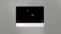 Холодильник Bosch KGP76AIC0N 2-хкамерн. нержавеющая сталь