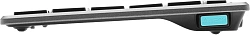 Клавиатура A4Tech Fstyler FBX51C серый USB беспроводная BT/Radio slim Multimedia для ноутбука (FBX51C GREY)